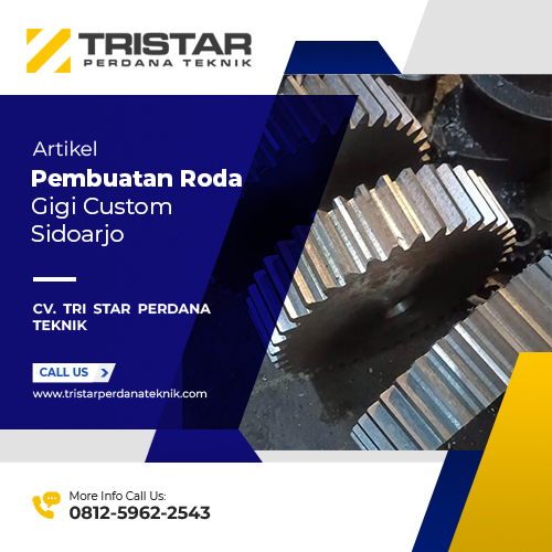 Pembuatan-roda-gigi-custom-Sidoarjo