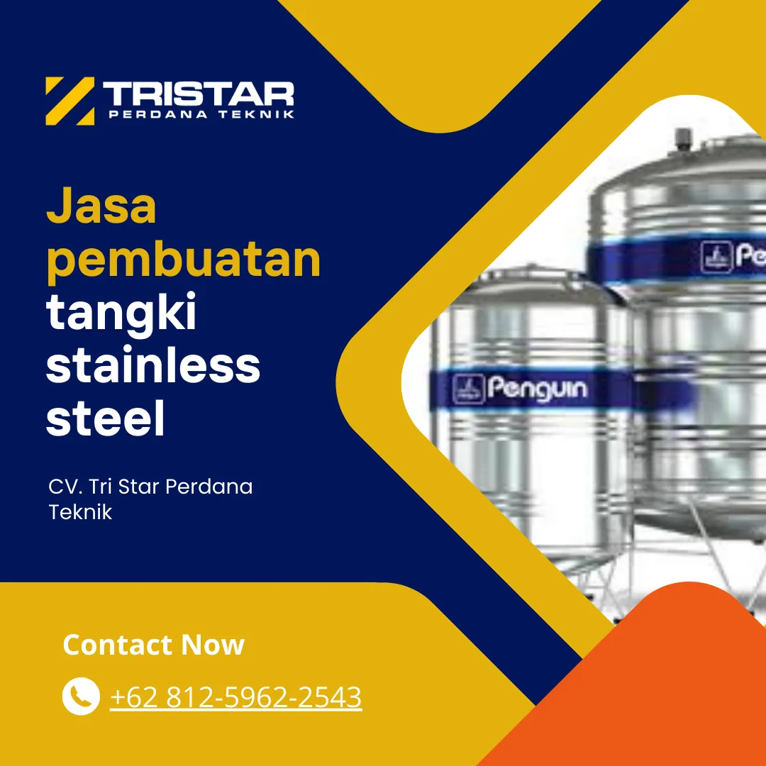 Jasa pembuatan tangki stainless steel