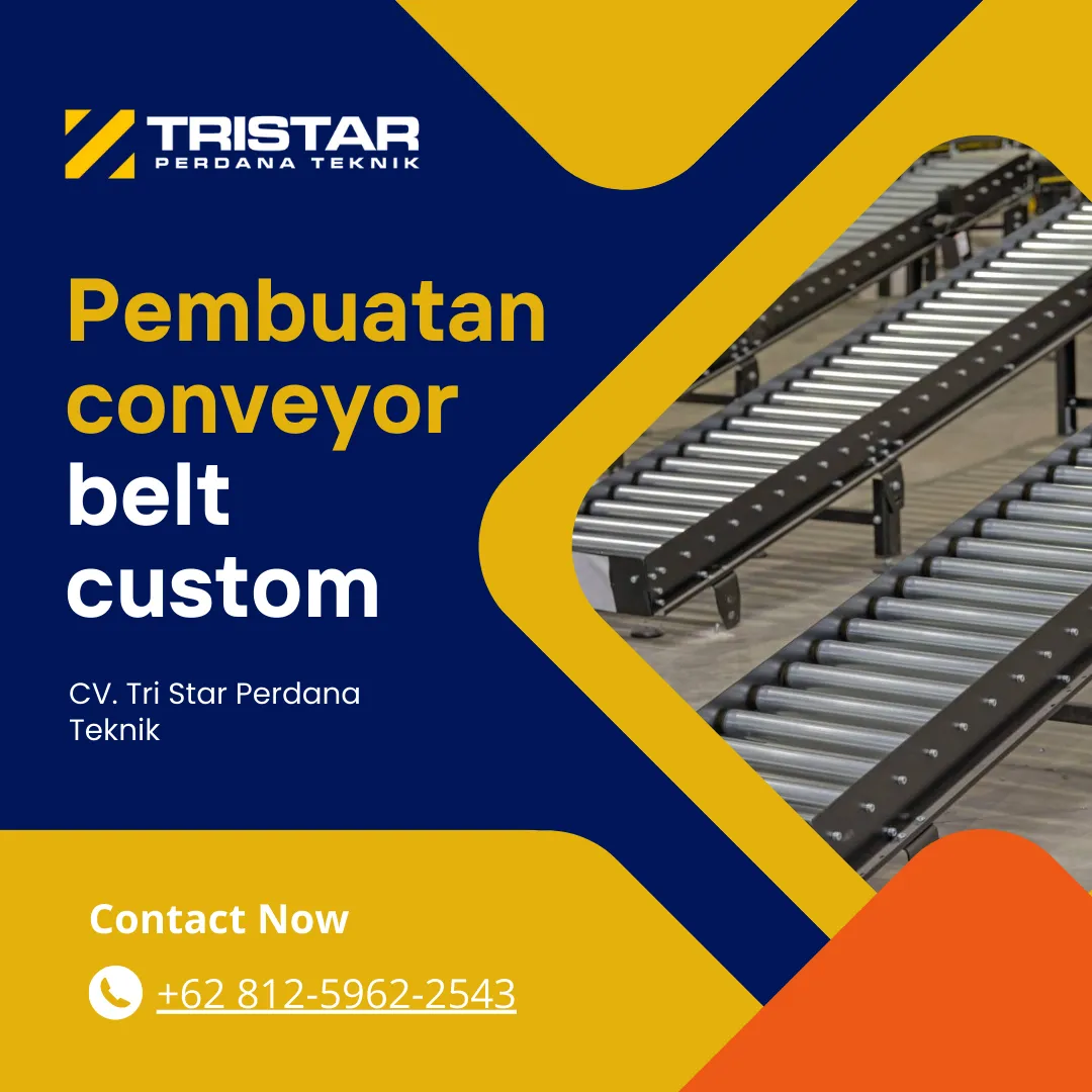 Pembuatan conveyor belt custom