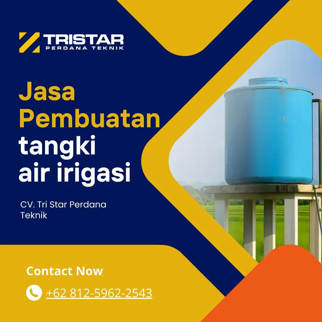Jasa Pembuatan tangki air irigasi