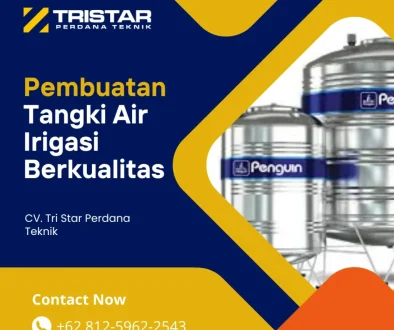 Pembuatan Tangki Air Irigasi Berkualitas