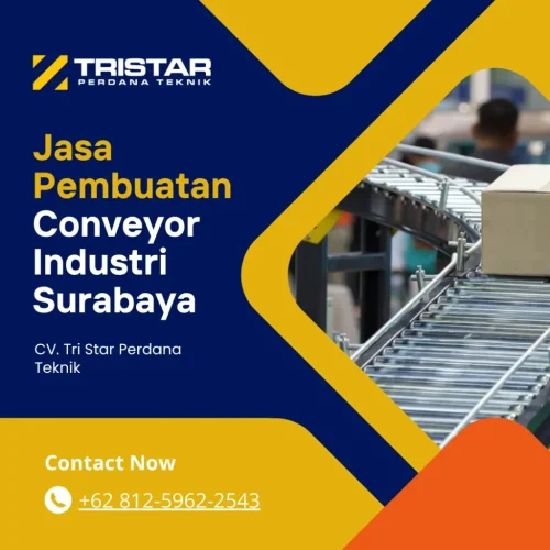 Jasa Pembuatan Conveyor Industri Surabaya